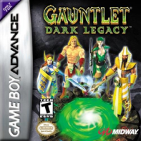 Gauntlet Dark Legacy GameBoy Advance US box art